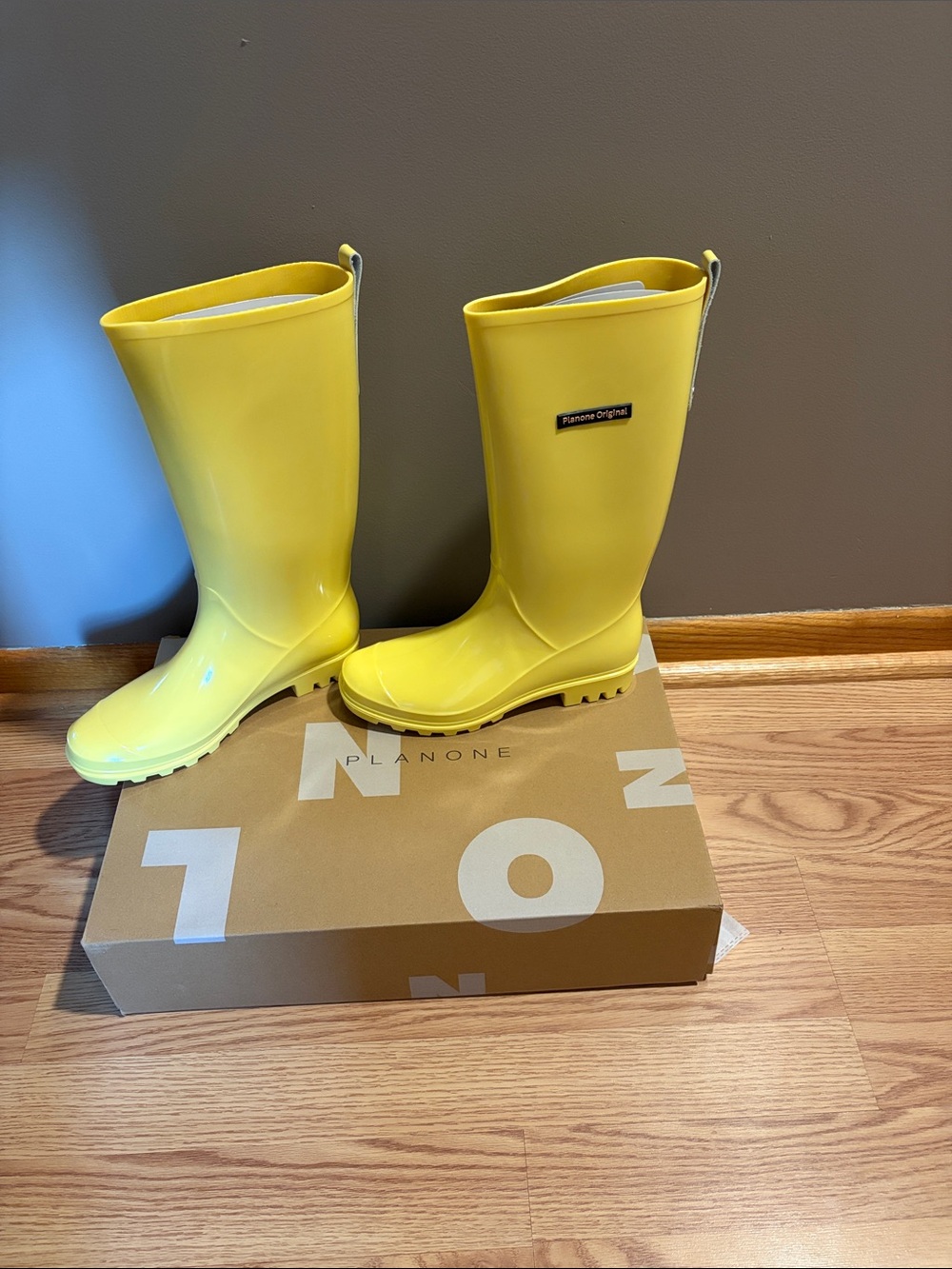 Yellow Women's Rain Boots